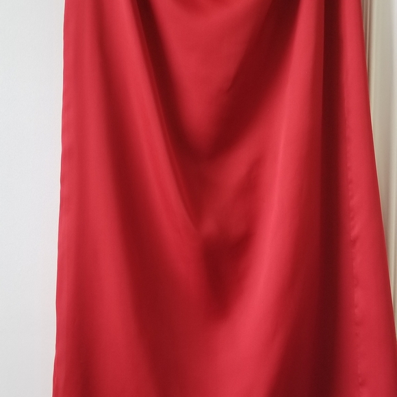 The Row Stratski red silk skirt sz 8 - Picture 5 of 7